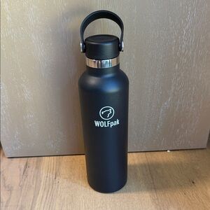 WOLFpak Black Water Bottle
